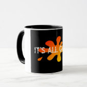 そのすべてのよいマグ-白い手紙 マグカップ (正面左)