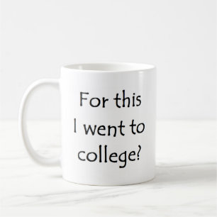 そのために私は大学のノートに行った コーヒーマグカップ