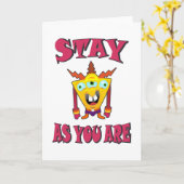 そのままで カード (黄色い花)