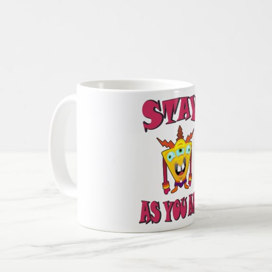 そのままで コーヒーマグカップ (正面左)