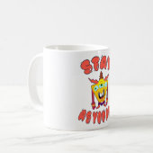 そのままにしておけ コーヒーマグカップ (正面左)