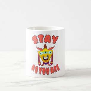 そのままにしておけ コーヒーマグカップ