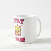 そのままにしておけ コーヒーマグカップ (正面右)