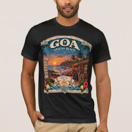 そのままのアンジュナビーチ Tシャツ
