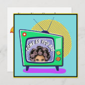 そのまま来てください 招待状 (正面/裏面)