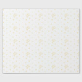 そのようなジェミニ（白） ラッピングペーパー (フラット)