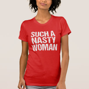 そのような女扱いにく性のヒラリー Tシャツ