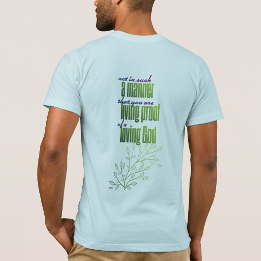 そのような方法で Tシャツ (裏面)