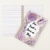 そのような時間誌のために ノートブック (内側)