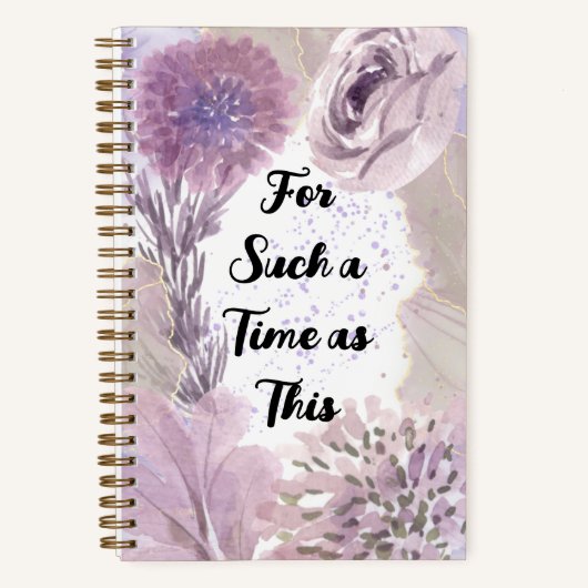 そのような時間誌のために ノートブック (正面)