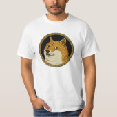 そのような総督ワウのDogecoin多くのCryptocurrencyのティー Tシャツ (正面)