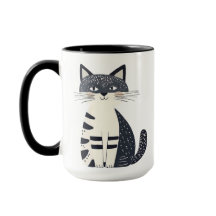 そのイラストレーションは可愛い子猫を描いている。