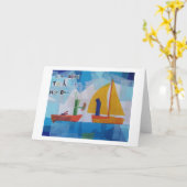 そのエイリアンは私の愛犬を連れて行った。 カード (黄色い花)