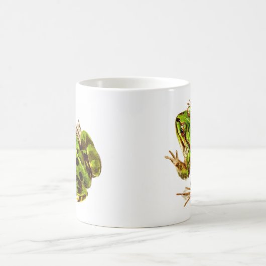 そのカエルのマグに接吻して下さい コーヒーマグカップ (中央)