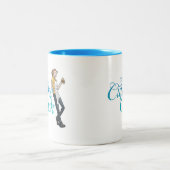 そのカップケーキのひよこのマグ ツートーンマグカップ (中央)