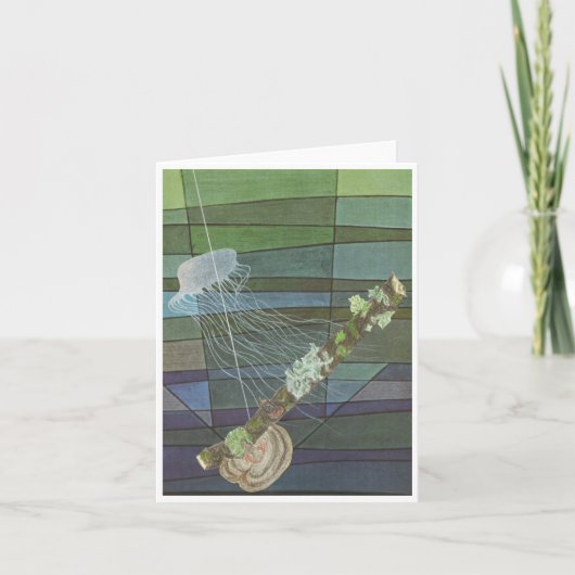 そのクラゲの地衣類 –  カード (正面)