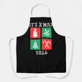 そのクリスマスYALL エプロン (正面)