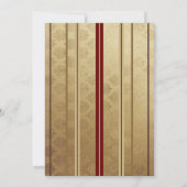 そのグリッターの新年 招待状 (裏面)