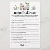 そのケーキゲームの名前と回答のパーティーゲーム (正面)