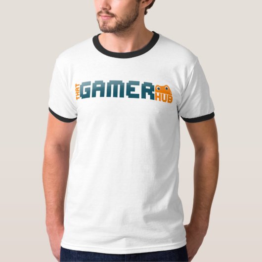 そのゲーマーのハブの信号器のTシャツ Tシャツ (正面)