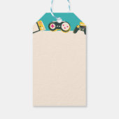 そのゲームタイムキッズゲパーソナライズされたーム誕生日 ギフトタグ (裏面)