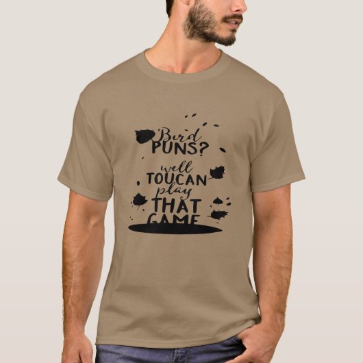 そのゲーム遊に鳥が鳴おもしろいく Tシャツ (正面)