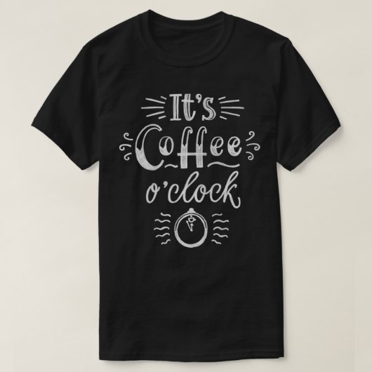 そのコーヒーOClock Tシャツ (デザイン正面)