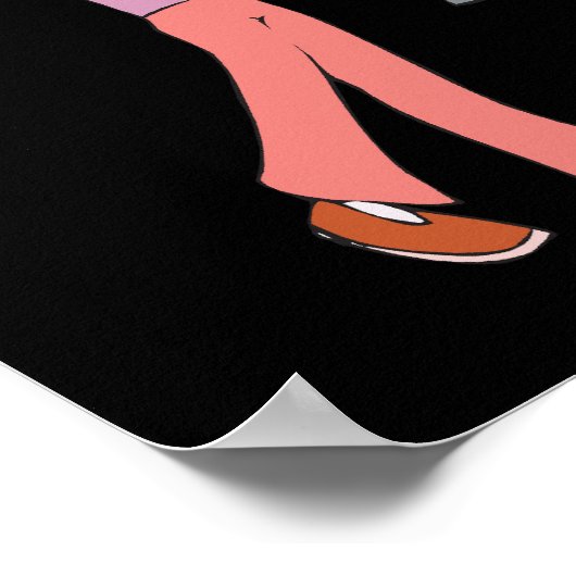 そのゴルフのカップルが一緒に滞在 ポスター (角)