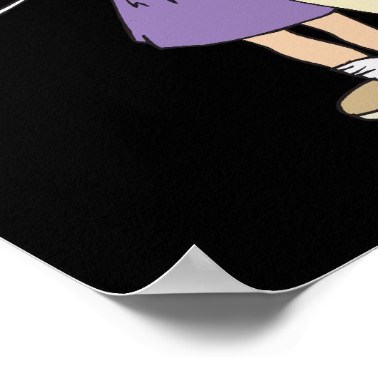 そのゴルフのカップルが一緒に滞在 ポスター (角)