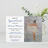 そのシャワー時間パーティーイベント招待状 招待状 (スタンド正面)