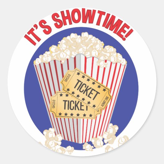 そのショータイム ラウンドシール (正面)