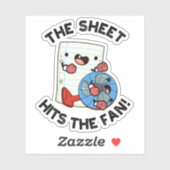 そのシートはファンのフレーズおもしろいプンに当たる シール (シート)