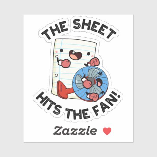 そのシートはファンのフレーズおもしろいプンに当たる シール (シート)