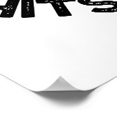 そのシートはファンのフレーズおもしろいプンに当たる ポスター (角)