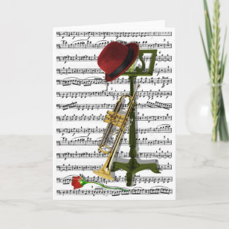 そのジャズを遊んで下さい カード