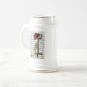 そのジャズを遊んで下さい。 ビールジョッキ (正面左)