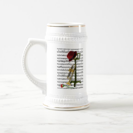 そのジャズを遊んで下さい。 ビールジョッキ (左)