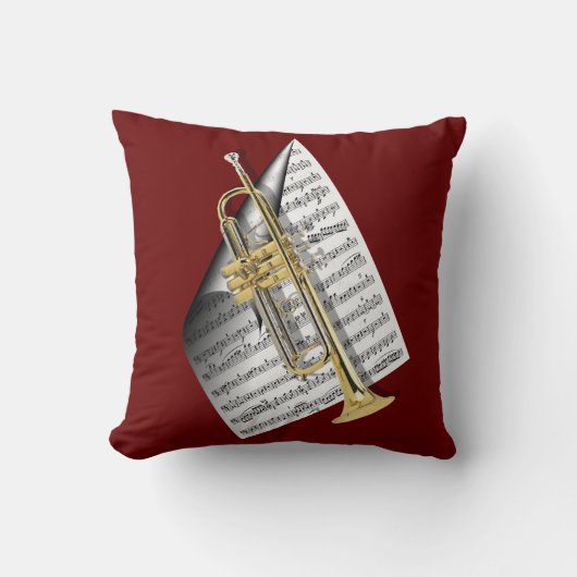 そのジャズを…遊んで下さい クッション (正面)