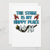 そのステージは私の幸せな地位のおもしろい俳優の女優贈り物 シーズンカード (正面/裏面)