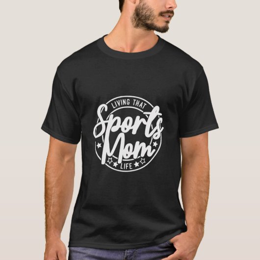 そのスポーツの母の生活 Tシャツ (正面)