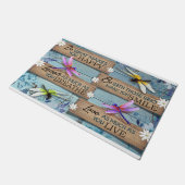 そのスマイルで幸せになる事をする ドアマット (アングル)