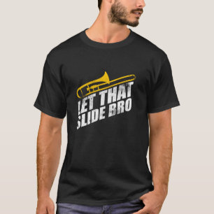 そのスライドBroトロンボーン選手のおもしろいバンドギフト Tシャツ