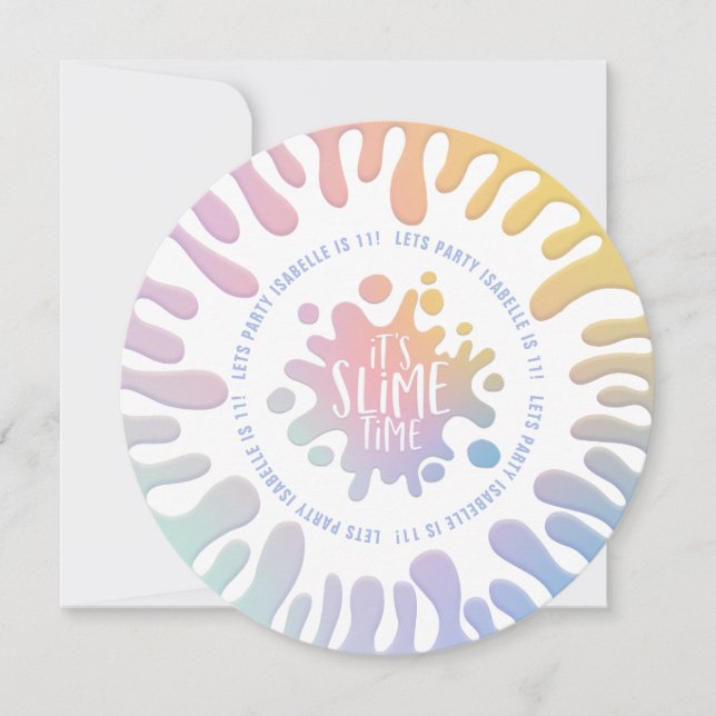 そのスライムタイム虹のスプラット誕生日パーティー (正面)