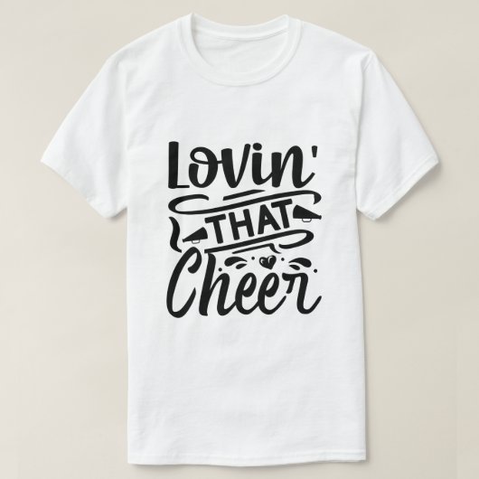 そのチアが好きなのTシャツ Tシャツ (デザイン正面)