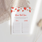 そのチューンゲームの名前、ベリー甘い赤ちゃんシャワーゲーム 招待状