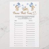 そのチューンテディベア少年ベイビーシャワー (正面)