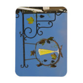 そのテーマを表す錬鉄製の看板 マグネット (縦)