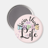 そのナースライフマグネットのリビング マグネット (正面/裏面)