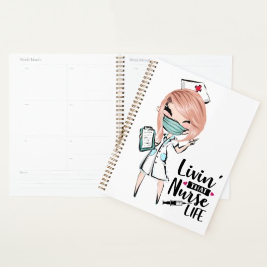 そのナース生活白人のユーモア看護 プランナー手帳 (ディスプレー)