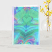 そのハートは不思議な奇跡だ カード (黄色い花)